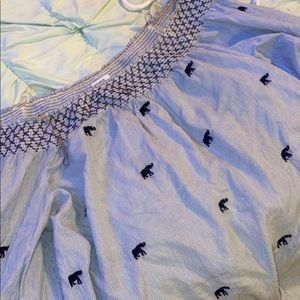 Crown&Ivy Off the Shoulder elephant top!